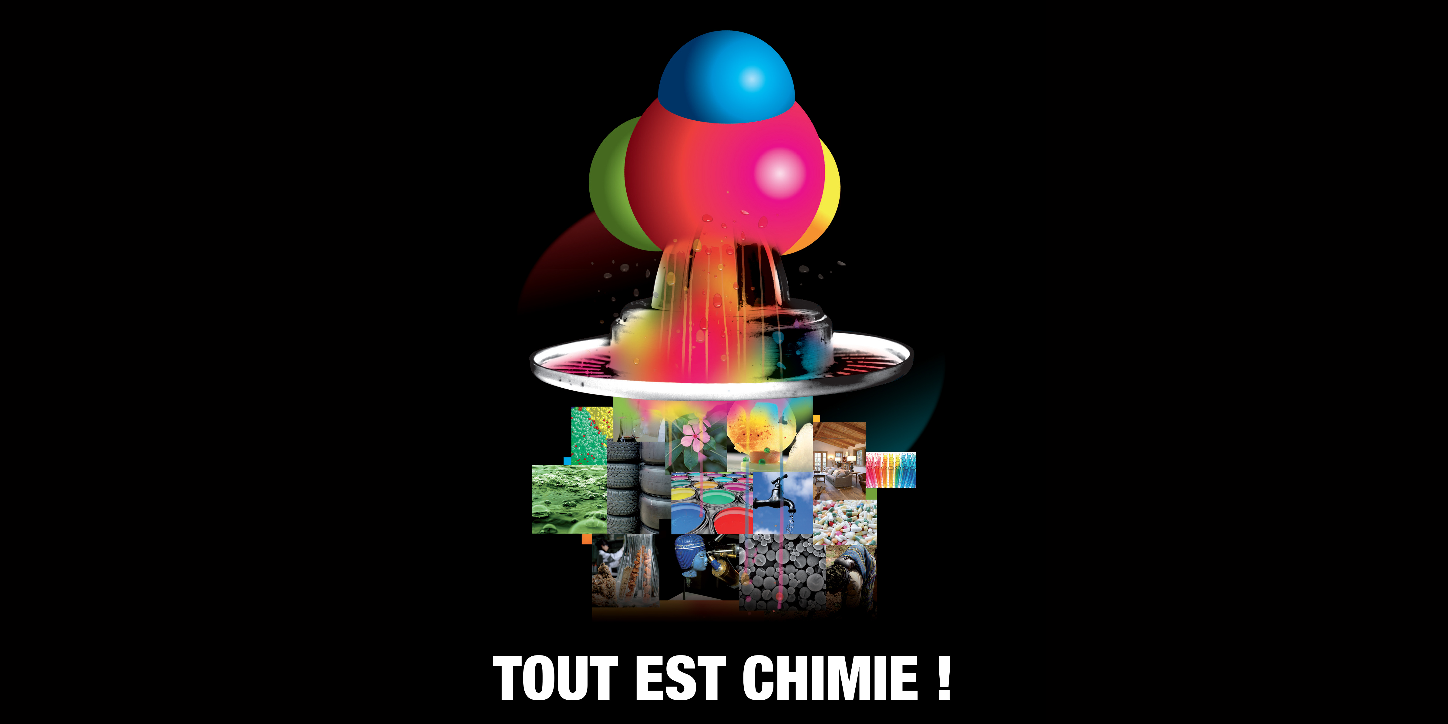 Exposition panneaux Tout est chimie 