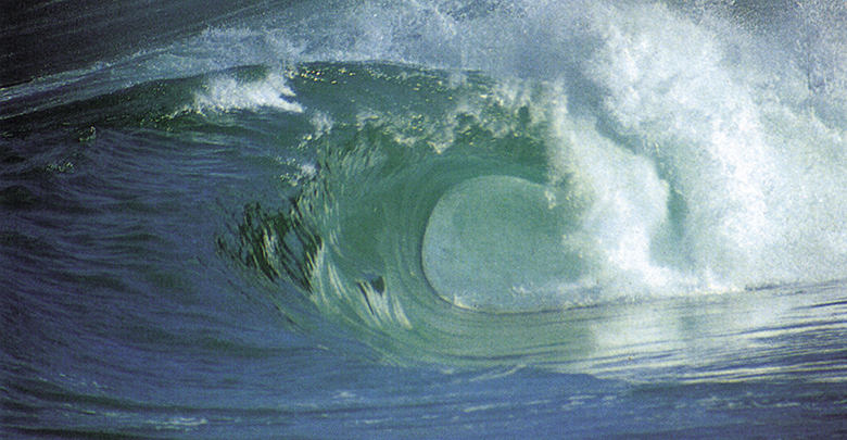 Photo d'une vague
