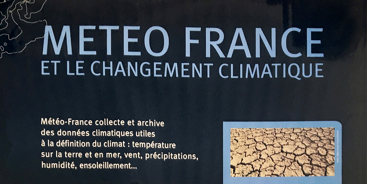 Exposition panneaux "Météo France et le changement climatique"