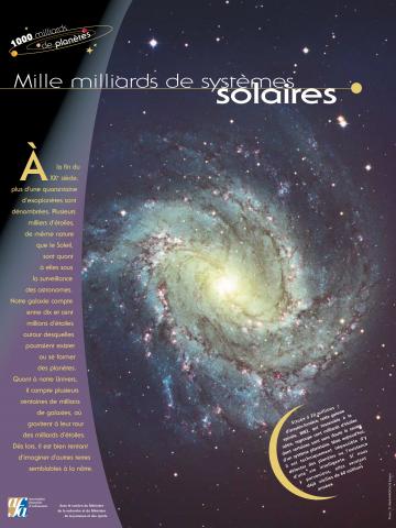 Exposition panneaux Mille milliards de planètes