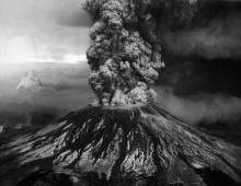 Eruption d'un volcan