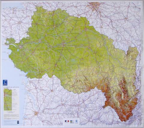 Carte du bassin de la Loire